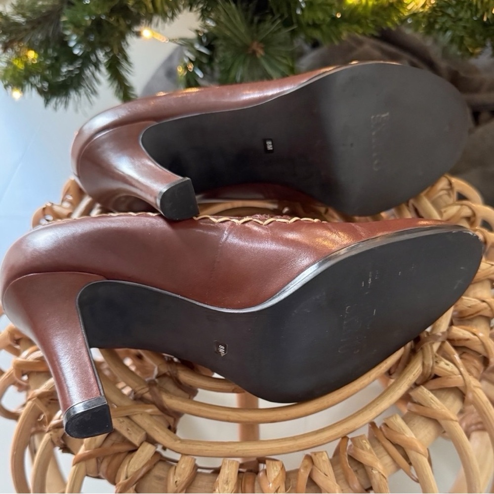 Franco Sarto Leather Mary Jane Pumps (8M) - Picture 5 of 6